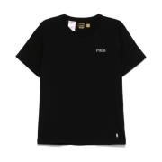 Sort Crew Neck T-skjorter og Polos