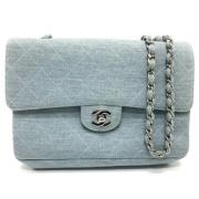 Pre-owned Cotton chanel-bags