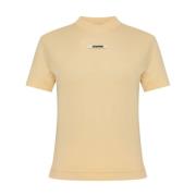 Beige T-skjorte og Polo Sett