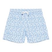 Polyester Svømmeshorts med Elastisk Belte