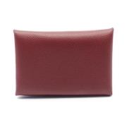 Pre-owned Leather wallets