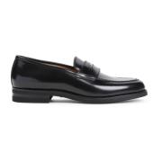 Sorte Skinnloafers