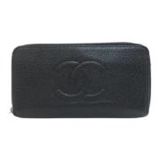 Pre-owned Leather wallets