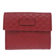 Pre-owned Leather wallets