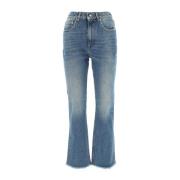 Cropped Flare Jeans