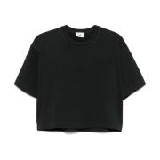 Brodert Logo Crew Neck T-skjorter