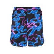 Neon-Print Badebukser