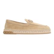 Semskede Espadrilles med Metall VLogo