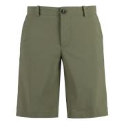 Stretch Bermuda shorts med lommer