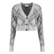 Merinoull cardigan med strass