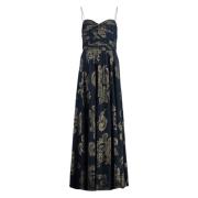 Jacquard Maxi-kjole