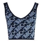 Crop Top med logo