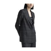 Stretch kasjmir ull blazer