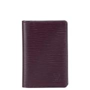 Pre-owned Leather wallets