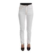 Elegant hvit Slim Fit Denim