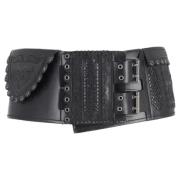 Pre-owned Leather belts