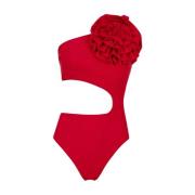 Rød Cras Satc Swimsuit Racing Red Badetøy