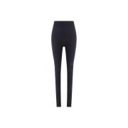 Slim Fit Termiske Leggings med Elastisk Midje