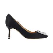 Krystallspenne Silke Satin Stiletto Pumps