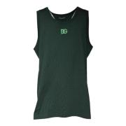 Grønn Logo Brodert Tank Top