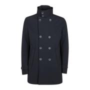 Washington Peacoat med Avtagbar Vest