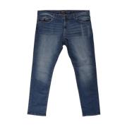 Slim Fit Bomullsblandede Jeans