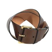 Pre-owned Leather belts