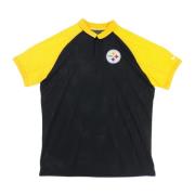 NFL Logo Raglan Polo - Originale Lagsfarger