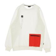 Lomme Crewneck Sweatshirt Hvit/Rød