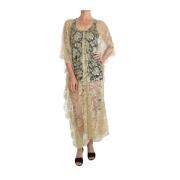 Blomster Blonder Kaftan Sundress Tunika Cape