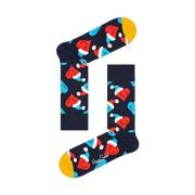 Julehjerter Crew Socks Holiday Smile