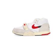 Høy Air Trainer 1 Sneaker Hvit/Rød/Svart