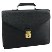 Pre-owned Leather briefcases