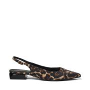 Leopard Slingback Ballerinasko