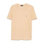 Beige T-skjorter og Polos med Logo