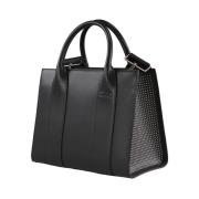 Studded Svart Tote Bag