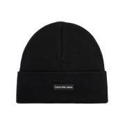 Svart Vinter Beanie Lue