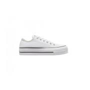 Canvas Platform Sneakers Lettvekt Komfort