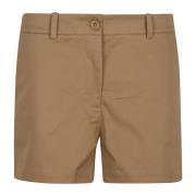 Brun Bermudashorts Elegant og Komfortabel Passform