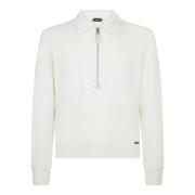 Hvit Sweatshirt Ss25 Casual Elegant