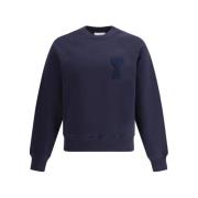 Brodert Logo Sweatshirt med Raglan Skuldre