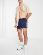 Calvin Klein short runner swim shorts in navy