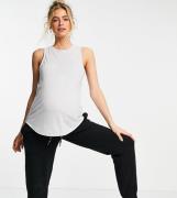 Cotton:On Maternity curve hem activewear tank top in grey