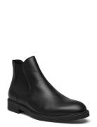 Slhblake Leather Chelsea Boot Noos Black Selected Homme