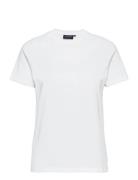 Stephanie Organic Cotton Tee White Lexington Clothing