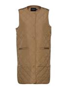 Slumina Waistcoat Brown Soaked In Luxury