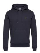 Zain Ls Hoodie Blue Farah