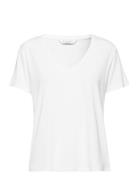 Petti V Neck Tee White SPARKZ COPENHAGEN