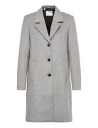 Slfsasja Wool Coat Boozt B Grey Selected Femme