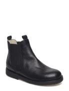 Booties - Flat - With Elastic Black ANGULUS